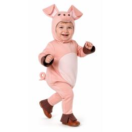 Fantasia de Porquinho Bebê 🐷 Divertida e Confortável