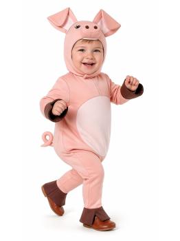 Fantasia de Porquinho Bebê 🐷 Divertida e Confortável