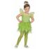 Fantasia infantil de fada Tinker Bell verde