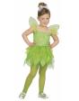 Fantasia infantil de fada Tinker Bell verde