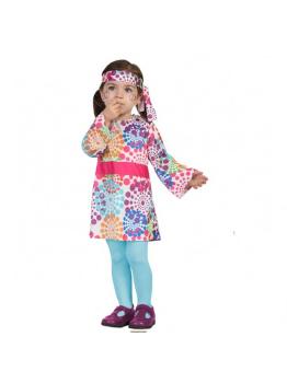 Fato hippie para bebé menina tamanho 12 a 24 meses