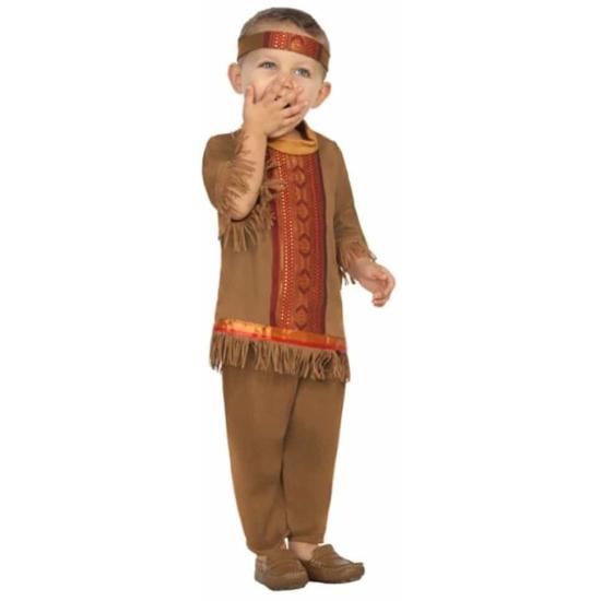 Fantasia de bebê indiano Sioux Fantasia de bebê indiano Sioux