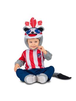 Fato de índio para bebé do Atlético de Madrid