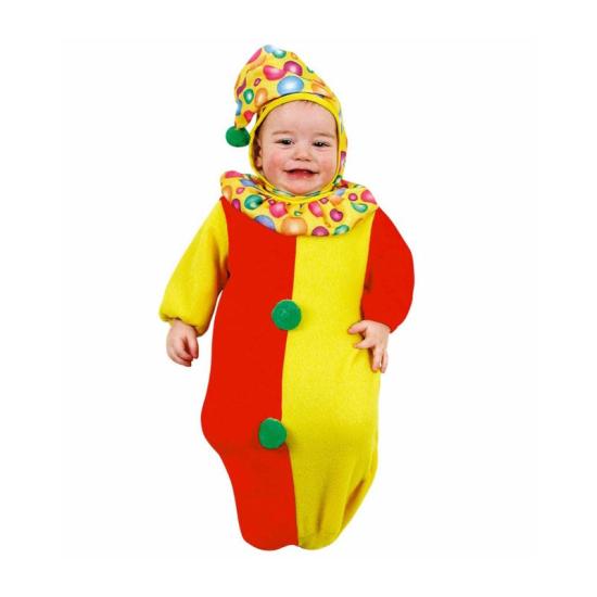 Fato de palhaço para bebé 1-9 meses