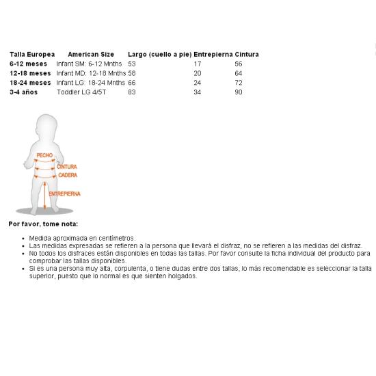 Fato de palhaço para bebé 1-9 meses
