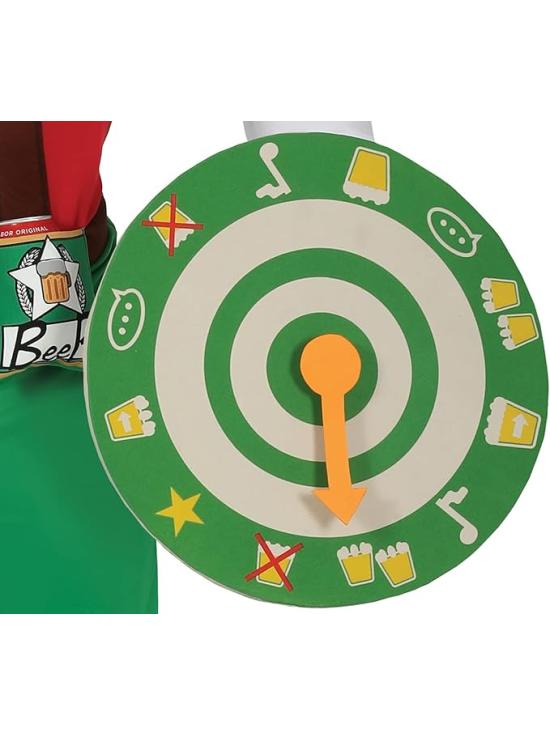 Fantasia Verde de Homem Cervejeiro para Adultos