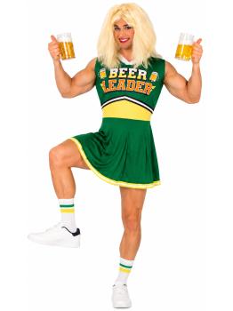 Fantasia de Beerleader para Adultos – Ideal para Despedidas de Solteiro(a) e Festas à Fantasia