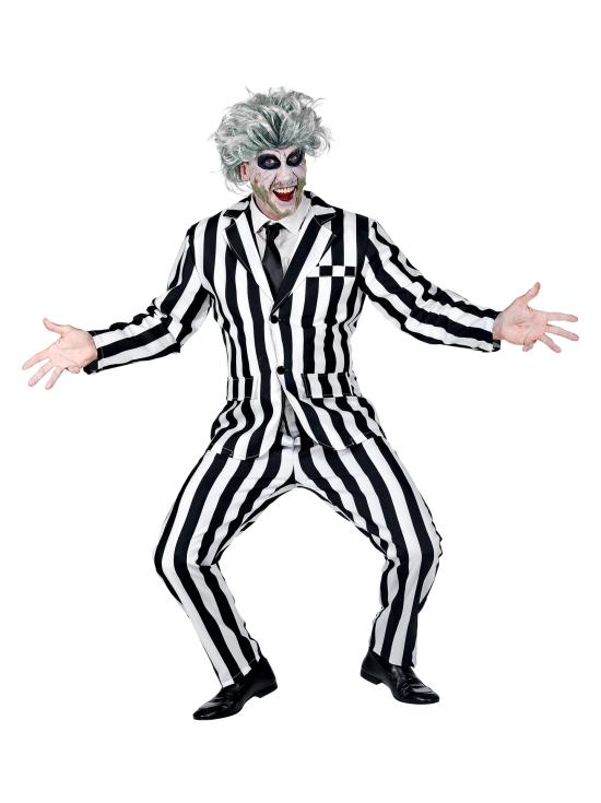 Fato de Bitelchus ou Gomez Addams para adulto
