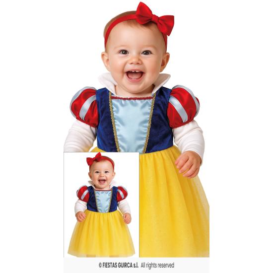 Fantasia de branca de neve para bebê Fantasia de branca de neve para bebê