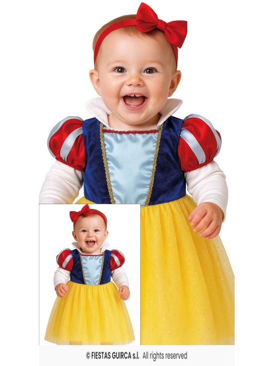 Fantasia de Branca de Neve para Bebê