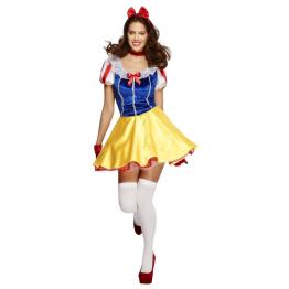 Fato sexy de Branca de Neve para menina