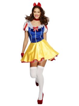 Fato sexy de Branca de Neve para menina