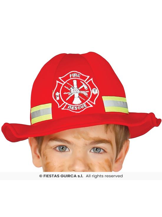 Fantasia de bombeiro bombeiro tamanho infantil