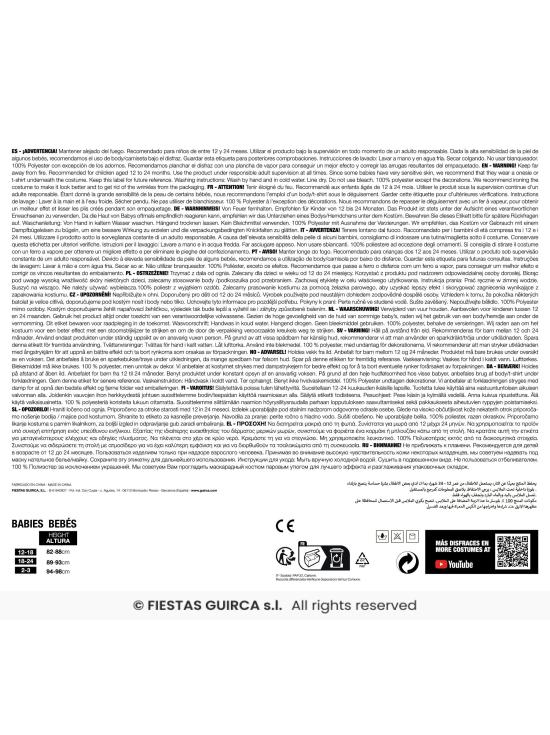 Fantasia de bombeiro para bebês