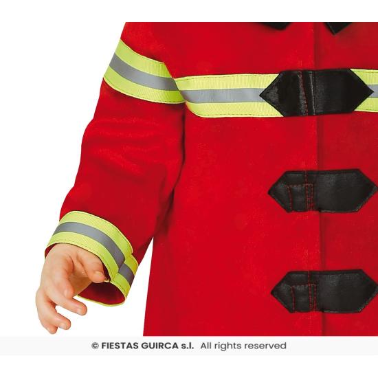 Fantasia de bombeiro para bebê Fantasia de bombeiro para bebê