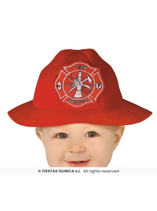 Fantasia de bombeiro para bebês