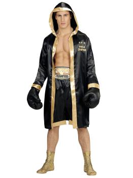 Traje de campeão mundial de boxe masculino