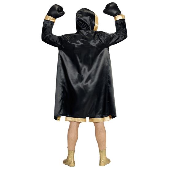 Traje de campeão mundial de boxe masculino