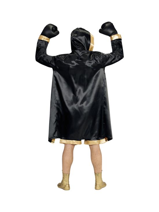 Traje de campeão mundial de boxe masculino