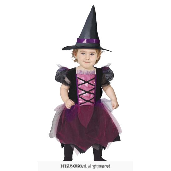Fato de Bruxinha Roxa para Bebé