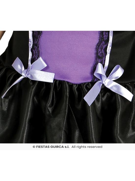 Fantasia de bruxa rosa para bebê