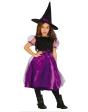 Fato de Bruxinha Violeta para menina