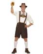 Fato de Montanhas Oktoberfest da Baviera para adulto