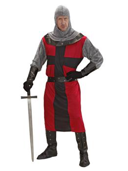 Fato de Cavaleiro Medieval em tamanho adulto