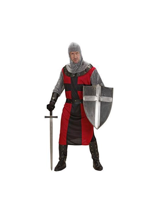 Fato de Cavaleiro Medieval em tamanho adulto