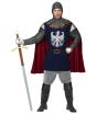 Traje de cavaleiro medieval corajoso tamanho adulto