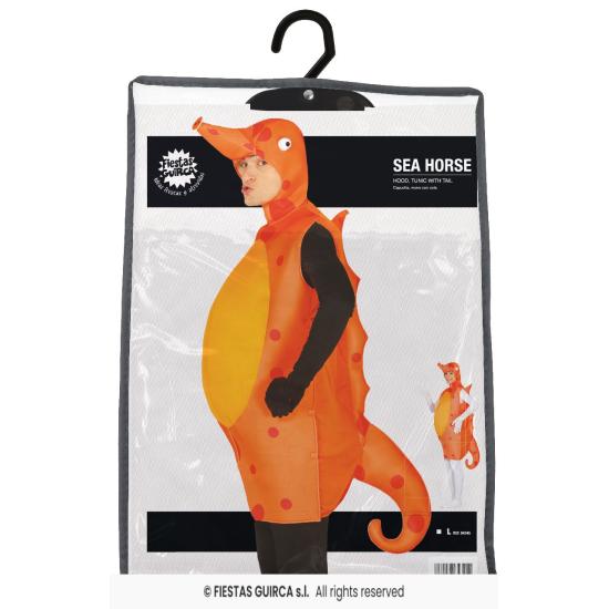 Fantasia unissex de cavalo marinho adulto