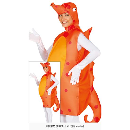 Fantasia unissex de cavalo marinho adulto