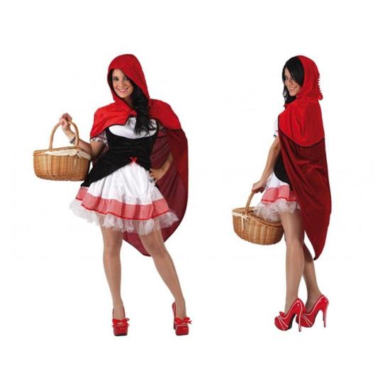 Fato de Chapeuzinho Vermelho para mulher