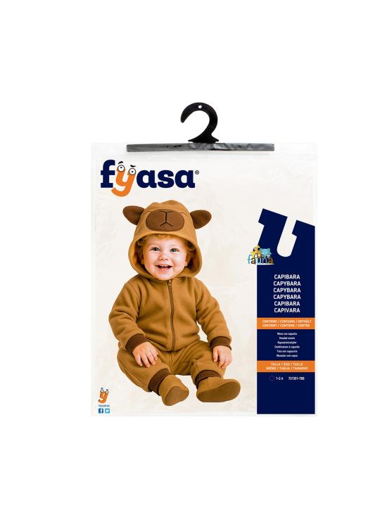 Fantasia de Capivara Bebê para 1-2 Anos