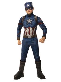 Fantasia infantil Capitão América Premium Endgame Avengers Marvel