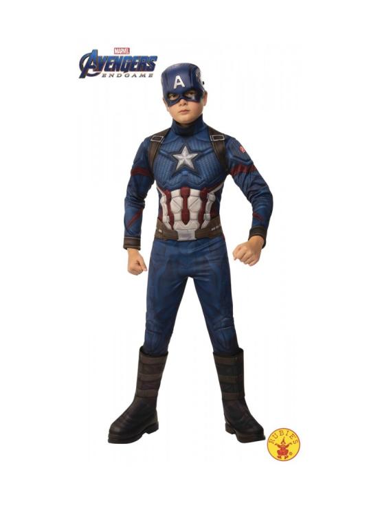 Fantasia infantil Capitão América Premium Endgame Avengers Marvel