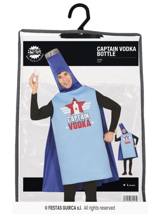 Fato de Capitão Vodka para adulto