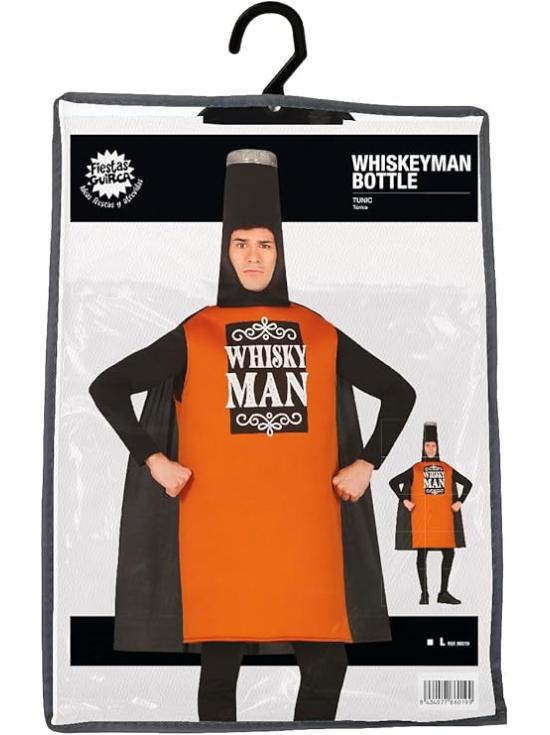 Fato de Capitão Whisky para adulto
