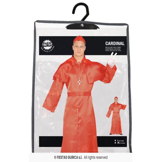Fantasia de Cardeal Vermelho para Adultos