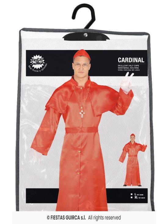 Fantasia de Cardeal Vermelho para Adultos