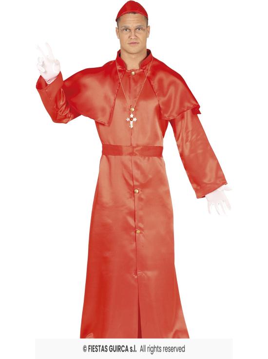 Fantasia de Cardeal Vermelho para Adultos