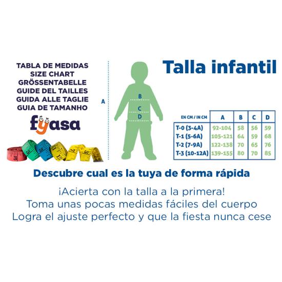 Fantasia infantil de cartão Ás de Copas