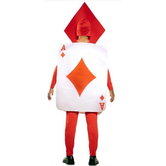 Fantasia infantil de cartão Ás de Ouros Fantasia infantil de cartão Ás de Ouros