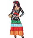 Fato Adulto Catrina Colores