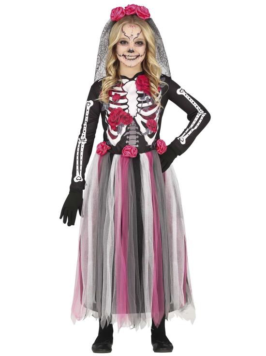 Fato de Catrina Colores para menina