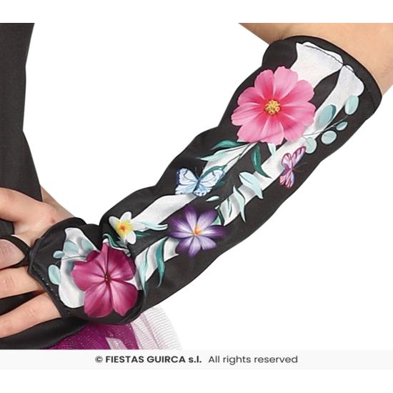 Fato de Catrina Flor para menina