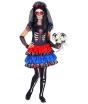 Fantasia Catrina Noiva da Morte Cor tamanho infantil