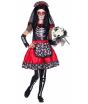 Fato Catrina Noiva da Morte tamanho criança