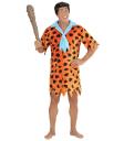 Fato de homem das cavernas Peter Flintstones tamanho adulto.