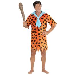 Fato de homem das cavernas Peter Flintstones tamanho adulto.